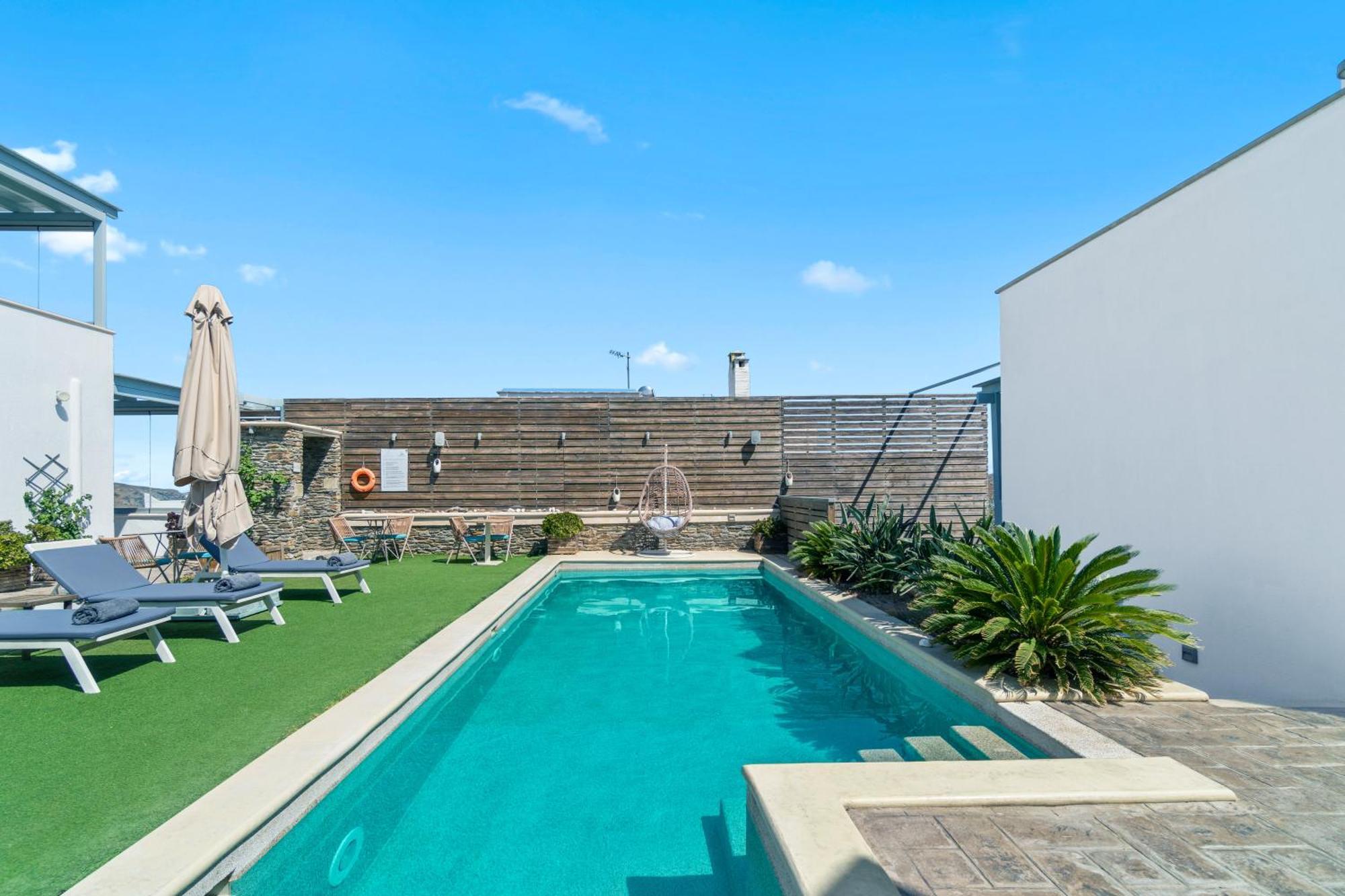Anemomiloi Andros Hotel ภายนอก รูปภาพ