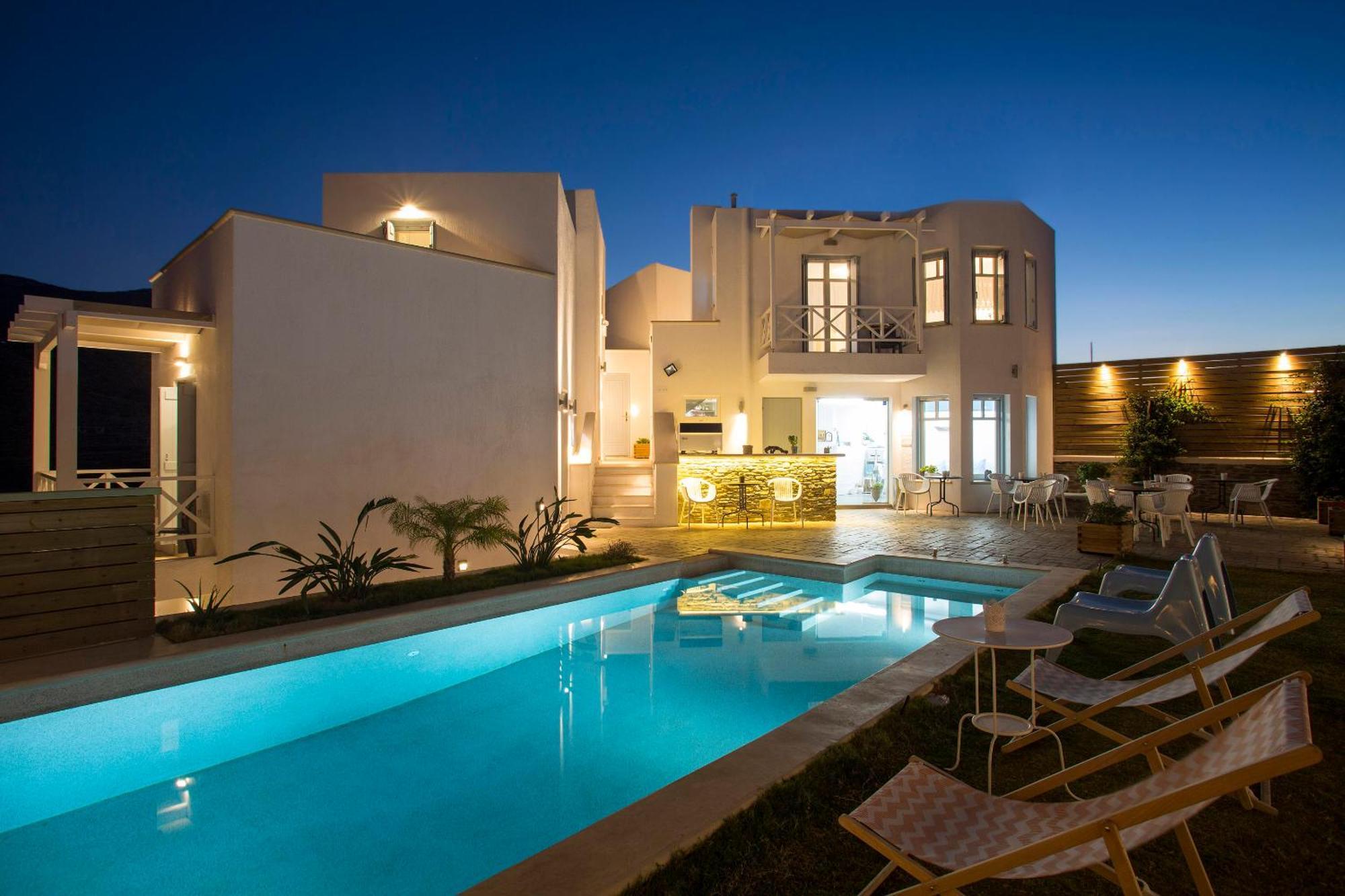 Anemomiloi Andros Hotel ภายนอก รูปภาพ