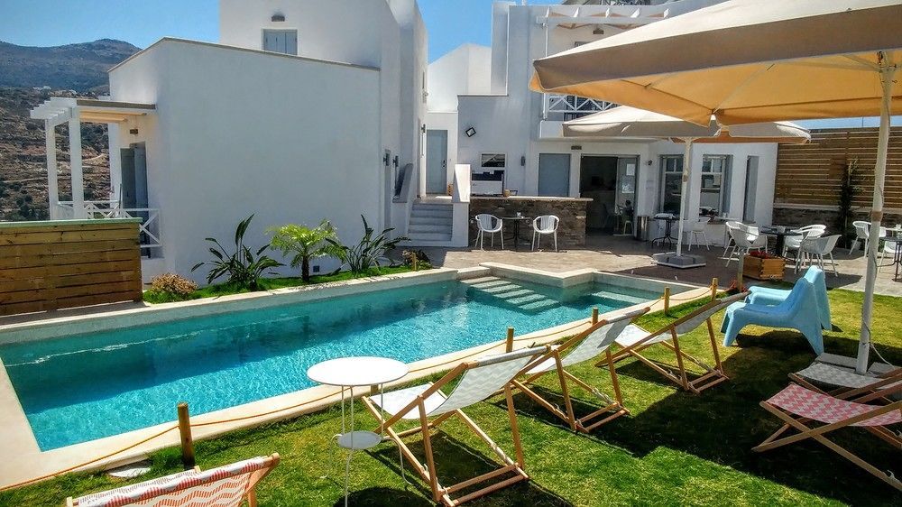 Anemomiloi Andros Hotel ภายนอก รูปภาพ